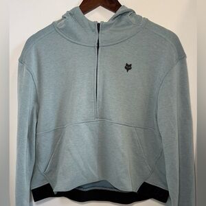 FOX racing  Woman’s Pull Over cropped Hoodie Large